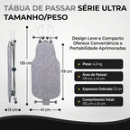 Tábua de Passar Roupas 360° Completa e Ajustável