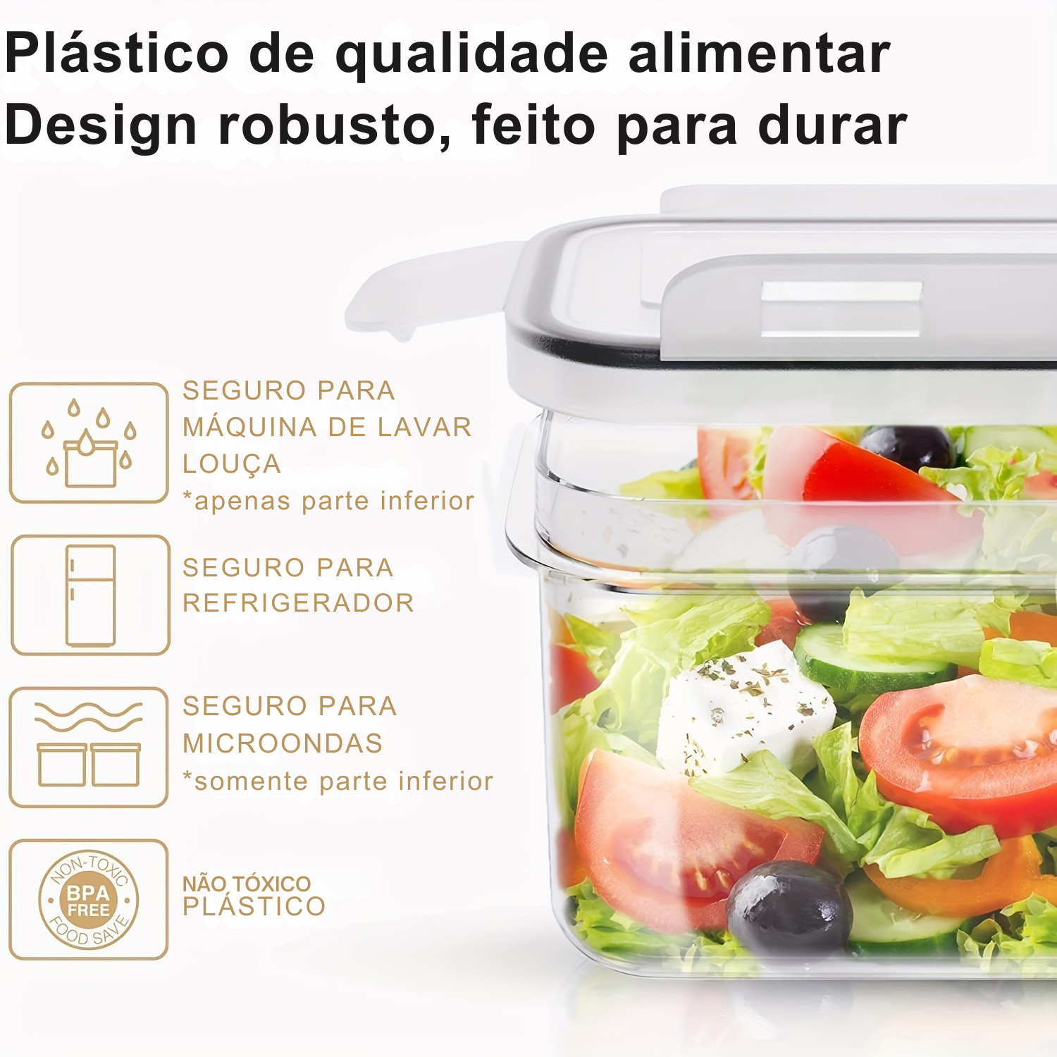 Conjunto Organizadores de Despensa com Etiquetas e Marcador